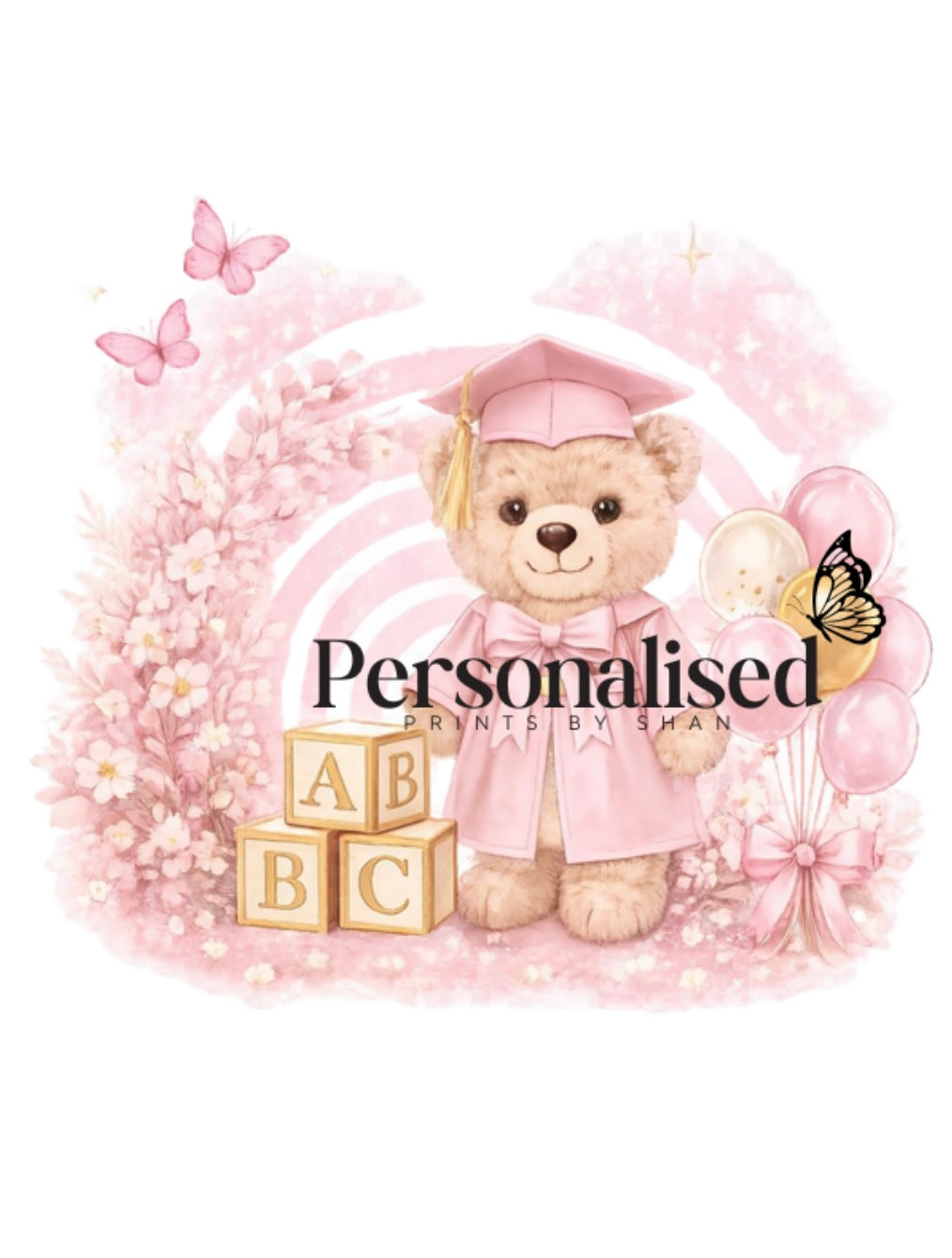 Graduation bear bundle, digital download