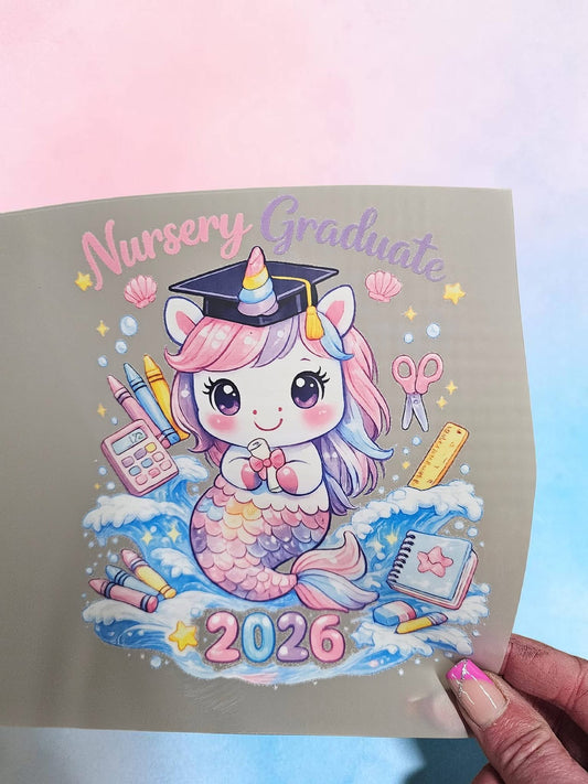 Unicorn Nursery Graduate 2026