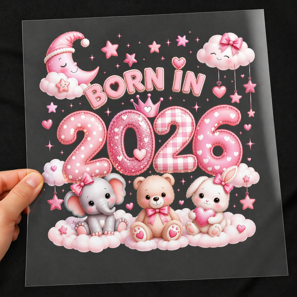 Pink Born in 2026 transfer