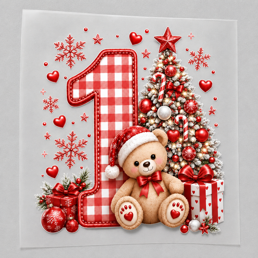 1st Christmas DTF transfer