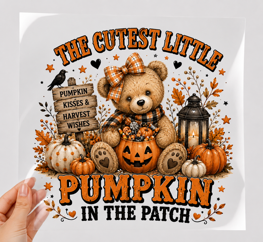 Cutest pumpkin transfer